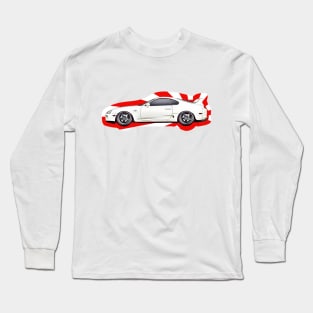 Toyota Supra MK4 JDM illustration Long Sleeve T-Shirt